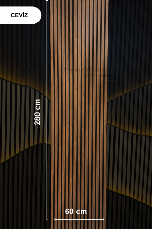 Akustik Panel(AKP-60280-Ceviz)